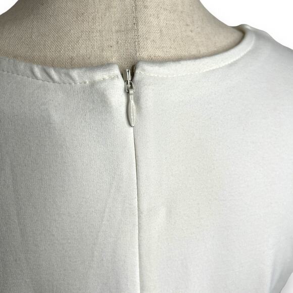 J. Jill x Christian Sirano Dress Petite Size XLP Embroidered Floral colorblock - Picture 6 of 6